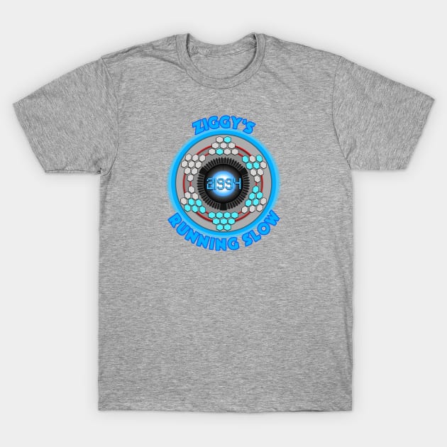 Quantum Leap Ziggy's Running Slow LEET SPEAK T-Shirt by The Rewatch Podcast